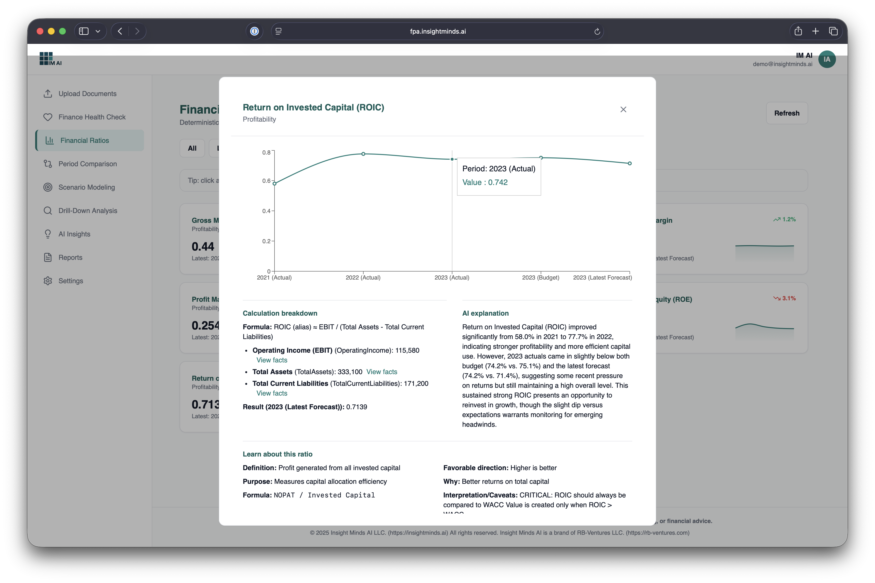 FP&A Agent screenshot 12