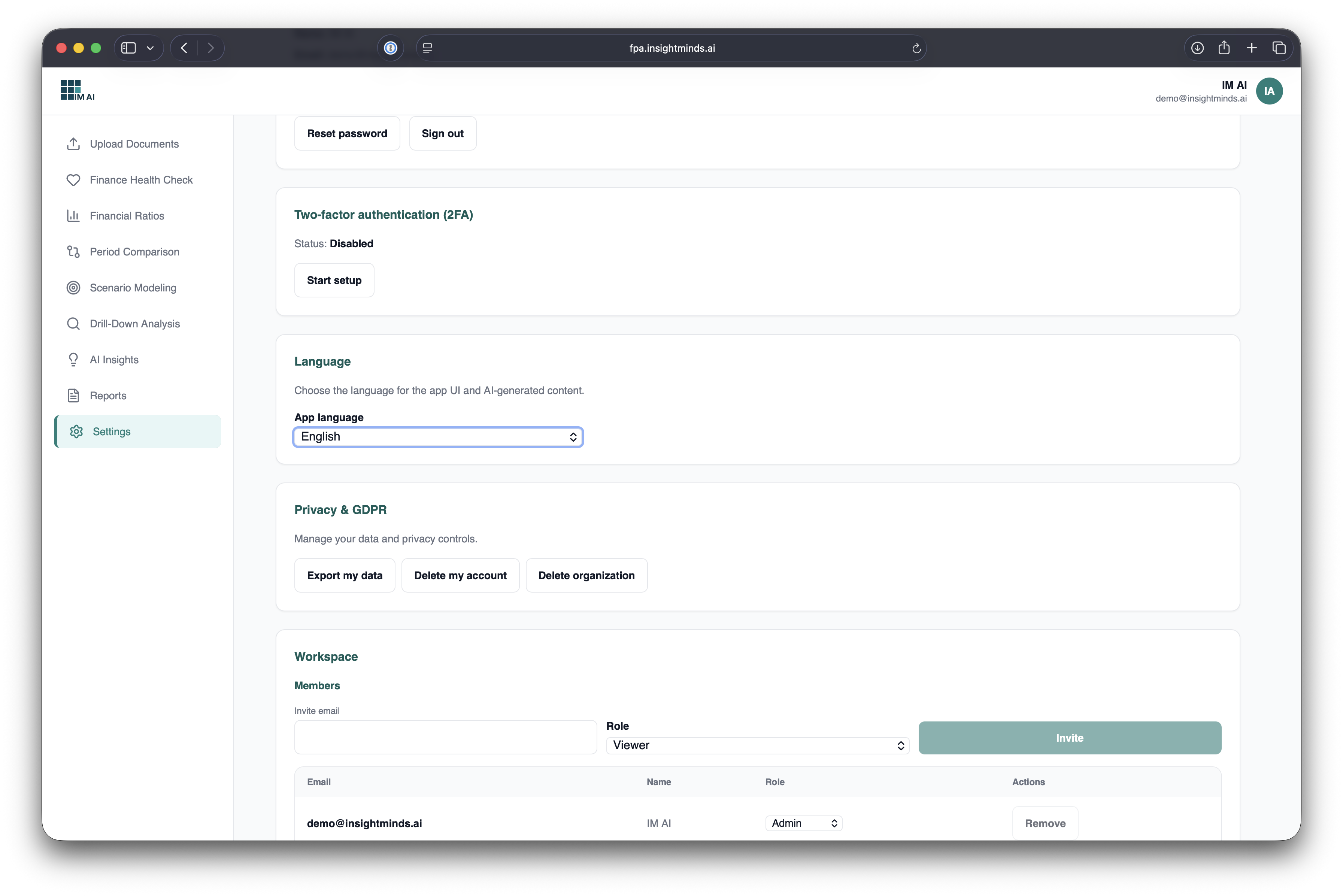FP&A Agent screenshot 24